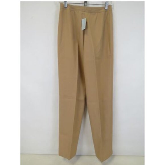 Amen Wardy NWT Women's Camel Straight Leg Pants, Size 40 (4) - Picture 4 of 8